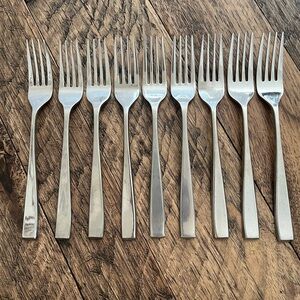 Cali (Stainless) Dinner Forks by CAMBRIDGE SILVER (9)
